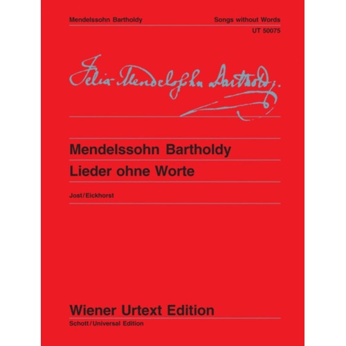 Songs Without Words Urtext