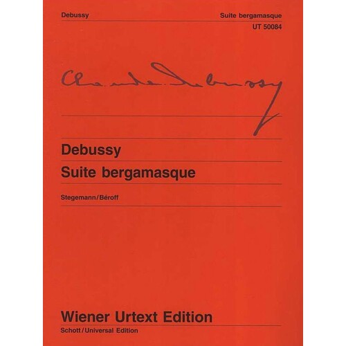 Debussy - Suite Bergamasque Urtext (Softcover Book)