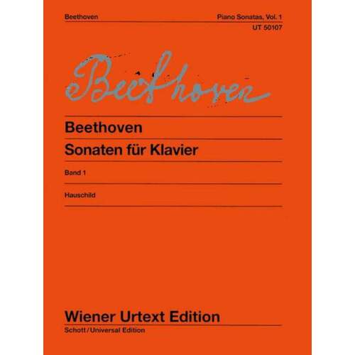 Beethoven - Sonatas For Piano Vol 1 Urtext (Softcover Book)