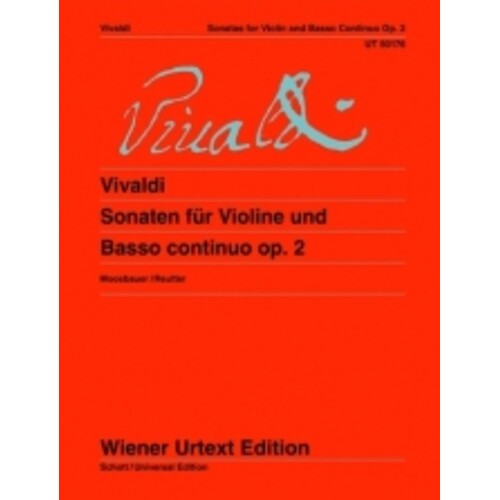 Sonatas 12 Op 2 Violin Piano Urtext 