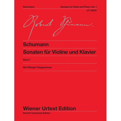Sonatas Book 1 Violin/Piano Urtext 
