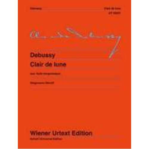 Debussy - Clair De Lune (Softcover Book)