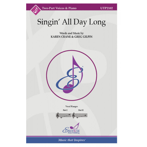 Singin All Day Long Unison/SA Choral Sheet Music