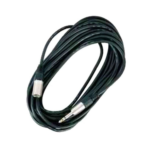 UXL UXA10 Speaker Cable Male XLR to 1/4'' Inch Stereo Jack 6.35mm 10m Lead