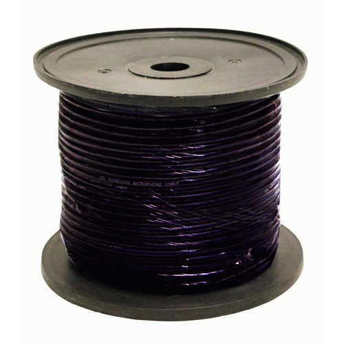 UXL 100m Microphone Cable 6.0mm Black Roll