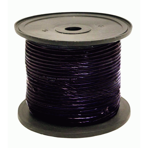 UXL 100 Meter Roll Microphone Cable 6.0mm Black