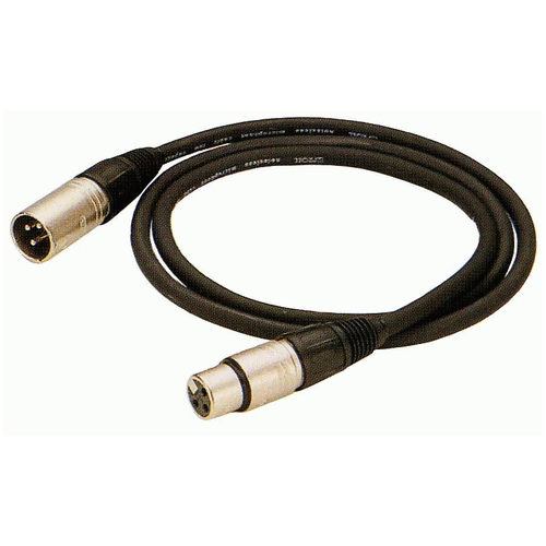 UXL 1 Meter Male to Female XLR Patch Cable DLX