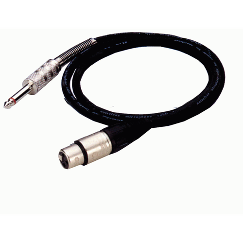 UXL 6 Meter Hi-Impedance Microphone Cable (F) XLR to (M) Jack