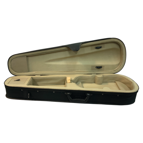 Vivo Neo V012-ECS-24 Shaped Case for 1/2 Violin / 12" Viola with Accessory Pocket, 2 Bow Holders, Carry Handle, Shoulder Straps