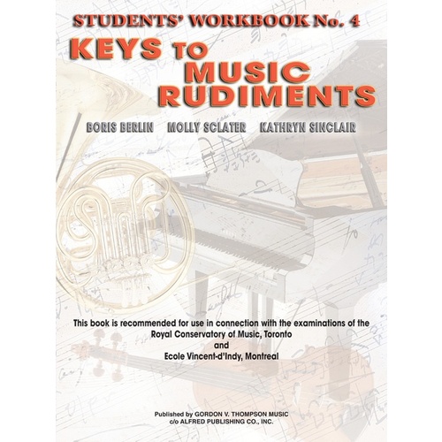 Keys To Music Rudiments Book 4