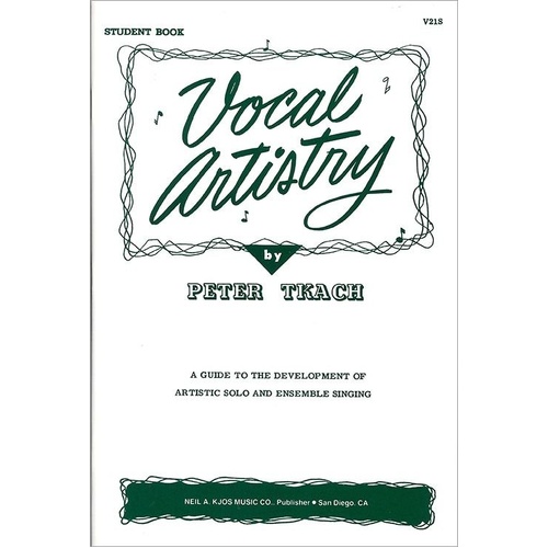 Vocal Artistry Student Book by Neil A. Kjos Music Company