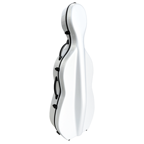 Vivo V703-34WH Polycarbonate Cello Case for 3/4 Size - White