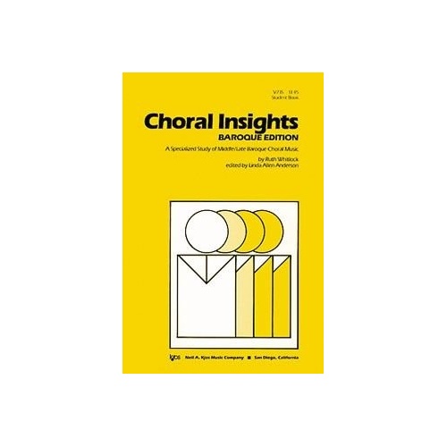 Choral Insights - Baroque Student Book