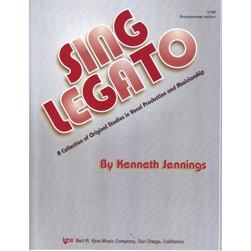 Sing Legato Piano Accompaniment by Neil A. Kjos Music Company - 40 Pages