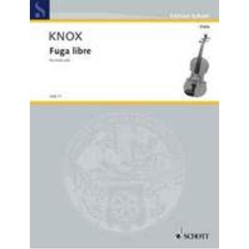 Fuga Libre For Viola Solo 