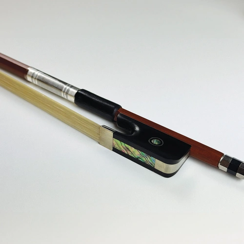 Vivo Student Plus Viola Bow 4/4 with Octagonal Brazil Wood Stick and Ebony Frog [VABO-SP44]