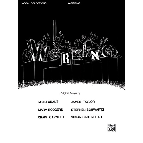 Working Vocal Selections - Vocal Sheet Music