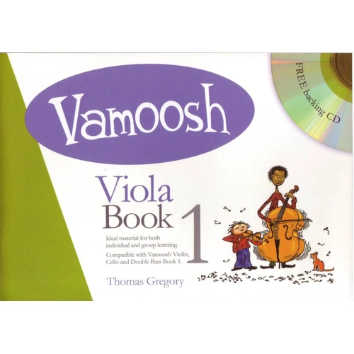 Vamoosh Viola Book 1 by Thomas Gregory - 28 Pages, Beginner String Player Material