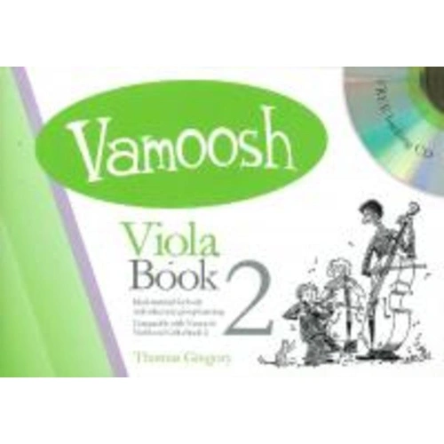 Vamoosh Viola Book 2 with Backing CD - 36 Pages