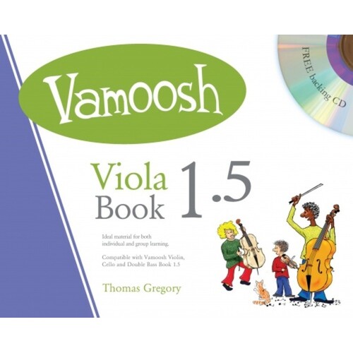 Vamoosh Viola Book 1.5 (Softcover Book/CD)