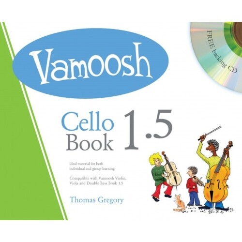 Vamoosh Cello Book 1.5 (Softcover Book/CD)