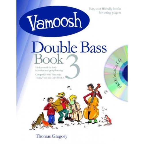 Vamoosh Double Bass Book 3 with Backing CD