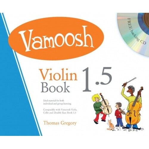 Vamoosh Violin Book 1.5 (Softcover Book/CD)