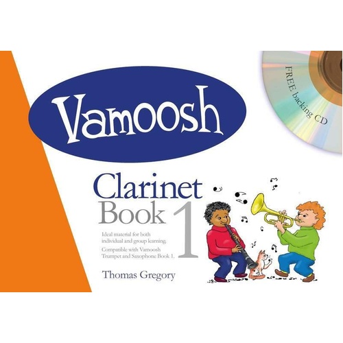 Vamoosh Clarinet Book 1 with CD