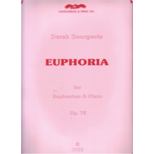 Bourgeois - Euphoria Op 75 For Euphonium/Piano