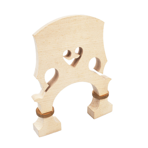 Vivo Height Adjustable Bridge for 1/8 Size Double Bass - Maple Material