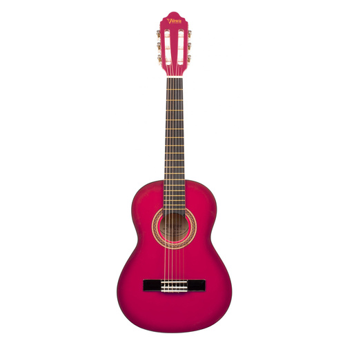 Valencia Series 100 1/2 Size Classical Guitar (Pink Sunburst)