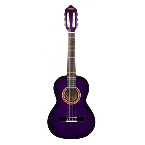 Valencia Series 100 1/2 Size Classical Guitar (Purple Sunburst)