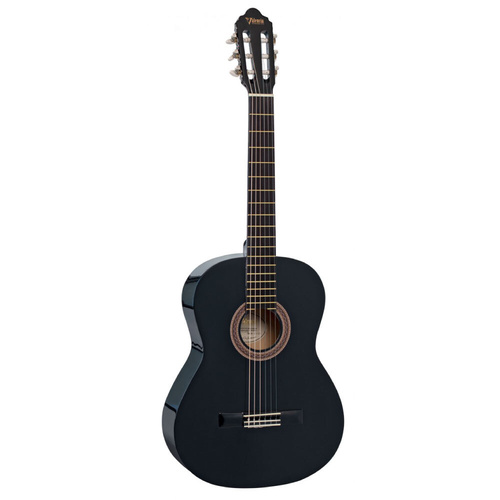 Valencia VC104 Full Size Classical Guitar - Black