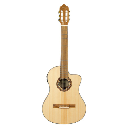 Valencia Series 300 Classical Guitar - Cutaway Electric Acoustic (Natural)