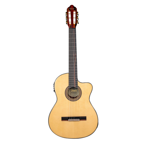 Valencia Series 560 Classical Guitar - Cutaway Electric Acoustic (Natural)