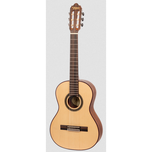 Valencia VC703 3/4 Solid Top Classical Guitar Natural Satin