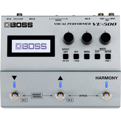 Boss VE-500 Vocal Performer Effect Pedal
