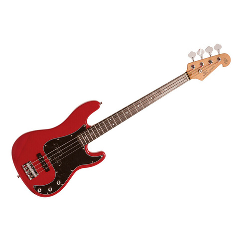 Essex Vintage Style P-J Bass Fiesta Red Maple