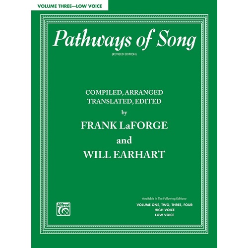 Pathways Of Song Volume 3 Book Low
