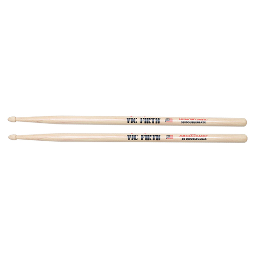 Vic Firth American Classic 5B DoubleGlaze Wood Tip Drum Sticks