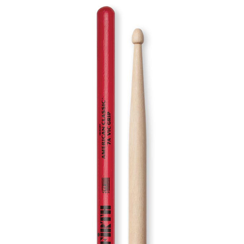 Vic Firth American Classic 7A Wood Tip Vic Grip Drum Sticks