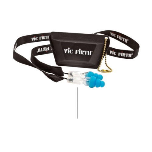 Vic Firth High Fidelity Earplugs with Neck Cord & Carry Case VF-EPR Ear Plugs
