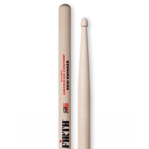 Vic Firth American Custom SD10 Swinger Wood Tip Drum Sticks