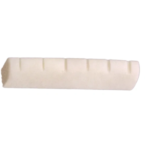 Dr Parts VGP43 Acoustic Slotted Bone Nut 42.9 x 6 x 9mm Curved