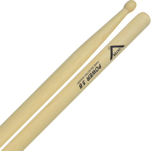 Vater Power 5B Wood Tip Hickory Drumsticks