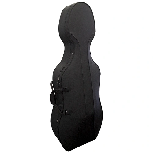 Vivo VILCC14 Lightweight 1/4 Size Cello Case with Padded Cordura Exterior and Plush Blue Interior