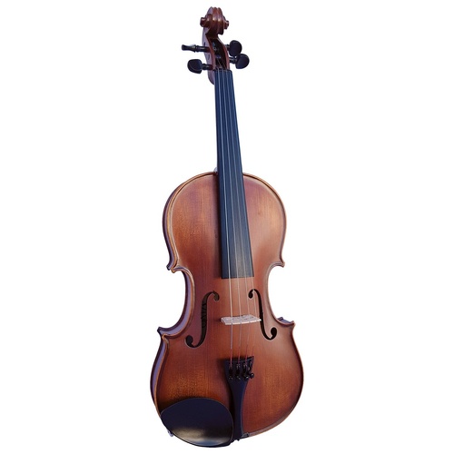 Vivo Elite 3/4 Violin Outfit with Flamed Maple, Ebony Fingerboard & Case