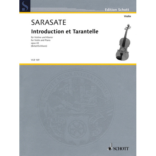 Introduction Et Tarantelle Op 43 Violin/Piano 