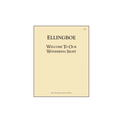 Welcome to Our Wondering Sight Christmas Cantata for SATB Voices with Oboe and Harp, 40 Pages