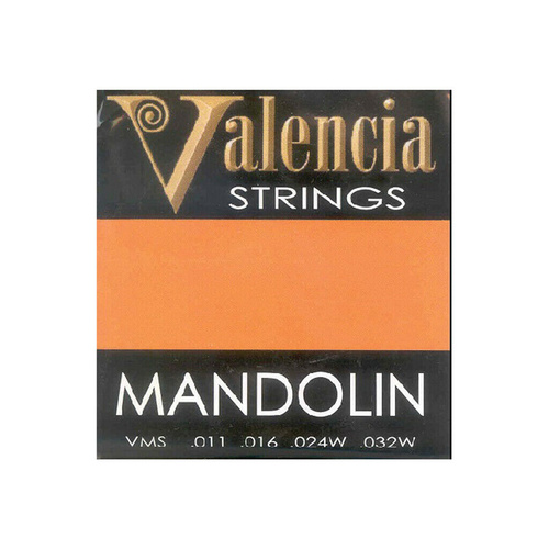 Valencia Mandolin String Set 11-32 Bronze Ball End Strings